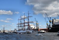 Hafengeburtstag 2019 - Tschüss "Sedov"