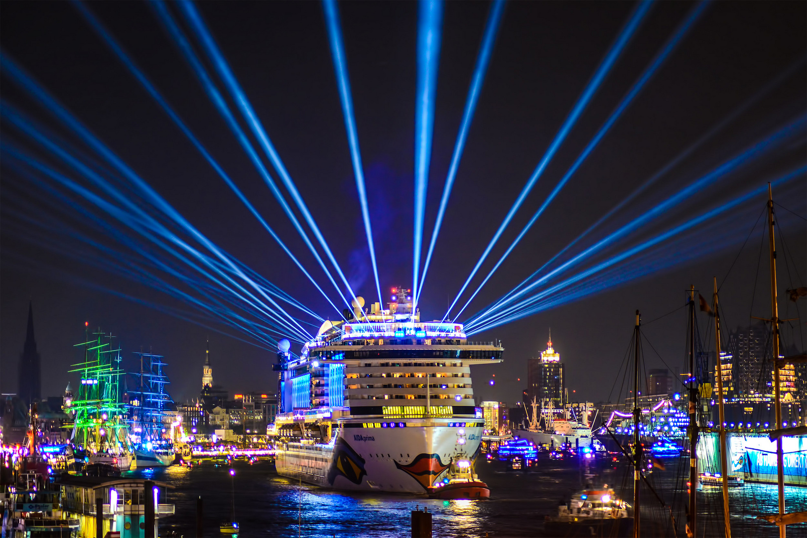 Hafengeburtstag, AIDA, Kreuzfahrtschiff,