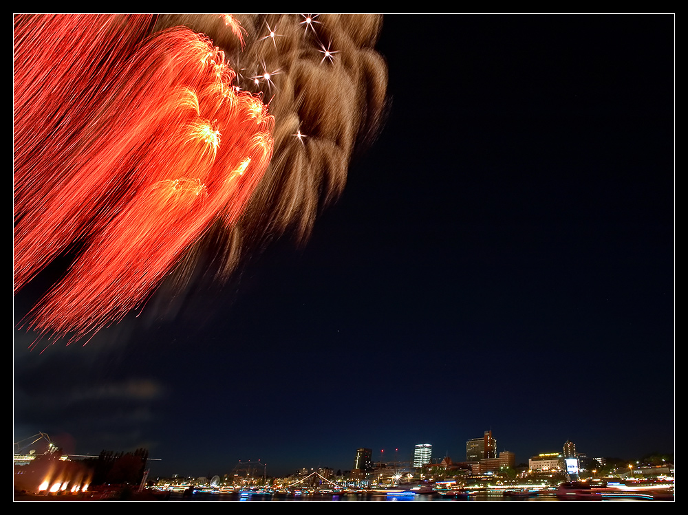 Hafengeburtstag Feuerwerk