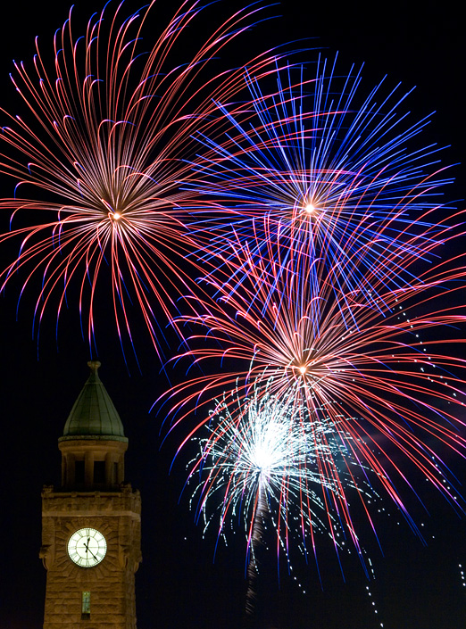 Hafengeburtstag Feuerwerk