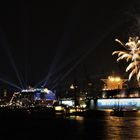 Hafengeburtstag Hamburg 2017 - Aida Feuerwerk
