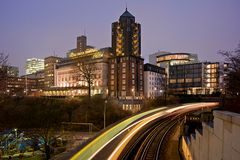 Hafenhotels und die U-Bahn