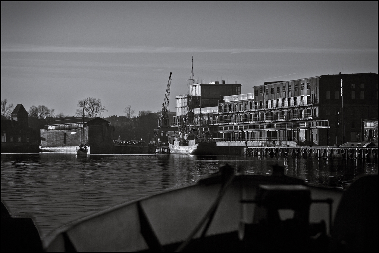 Hafenidyll in Lübeck