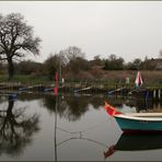 Hafenidylle am Achterwasser