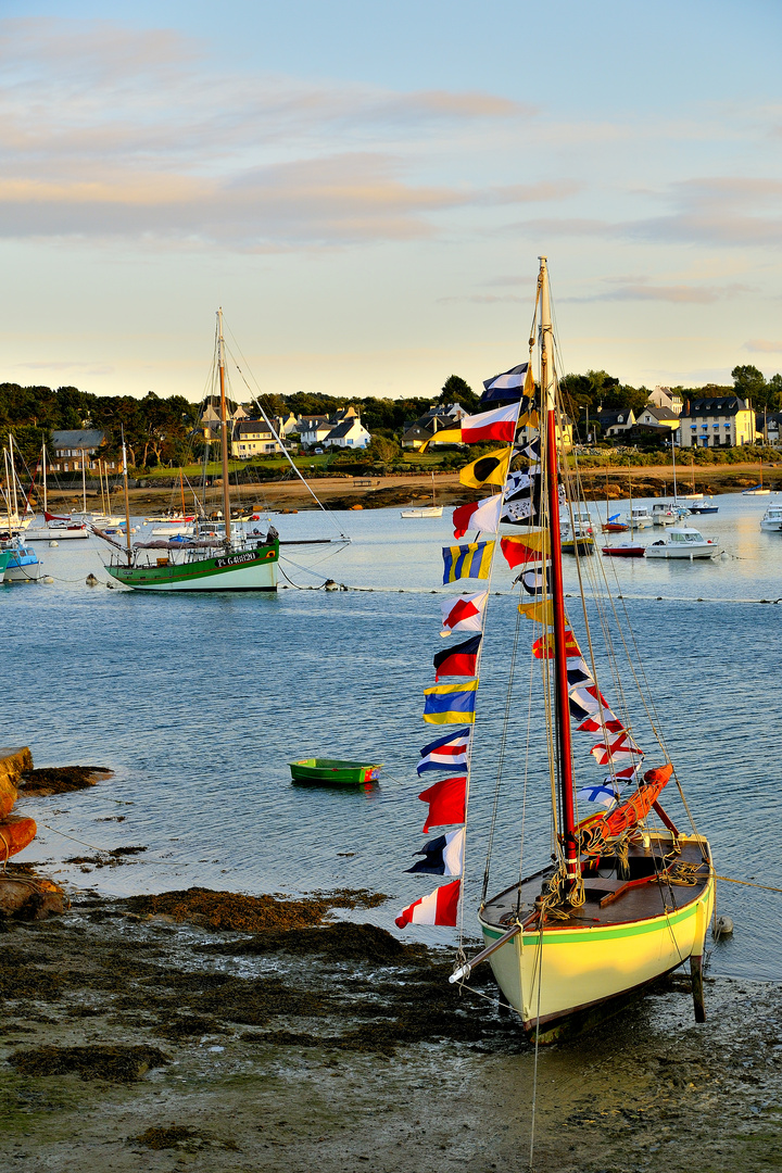 Hafenidylle in der Normandie - pardon! Bretagne