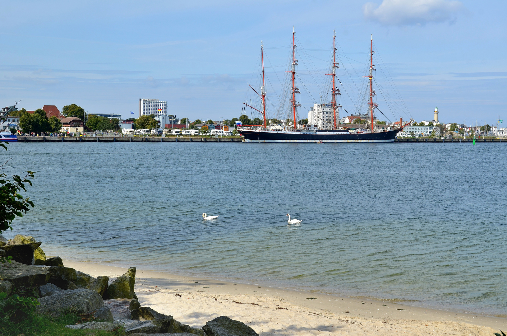 Hafenidylle in Warnemünde