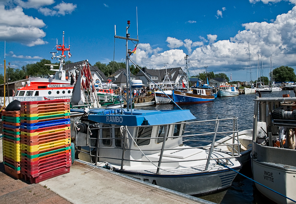 Hafenidylle Vitte - Hiddensee