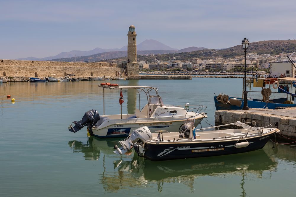 Hafenimpression von Rethymno / Kreta