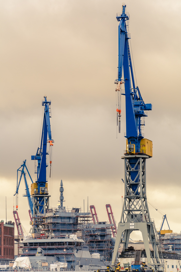 Hafenkräne Hamburg