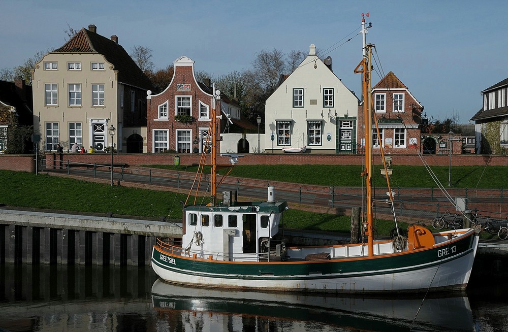 Hafenkulisse in Greetsiel