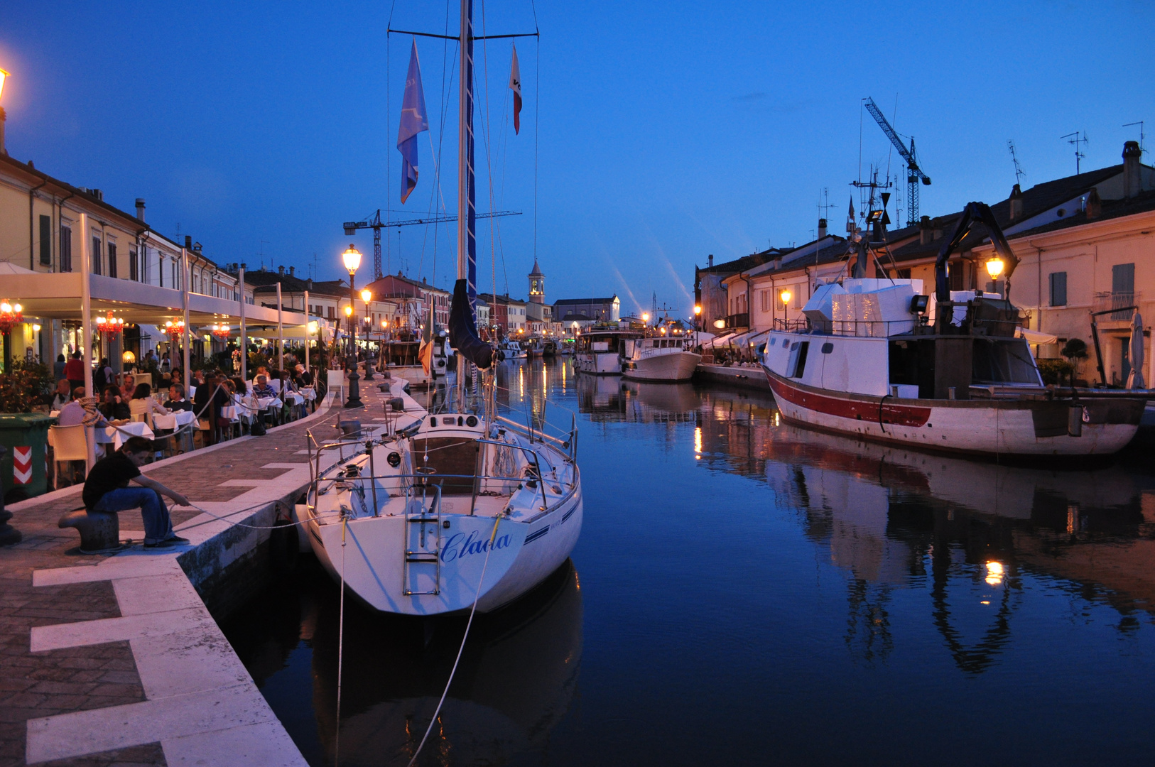 Hafenleben Cesenatico