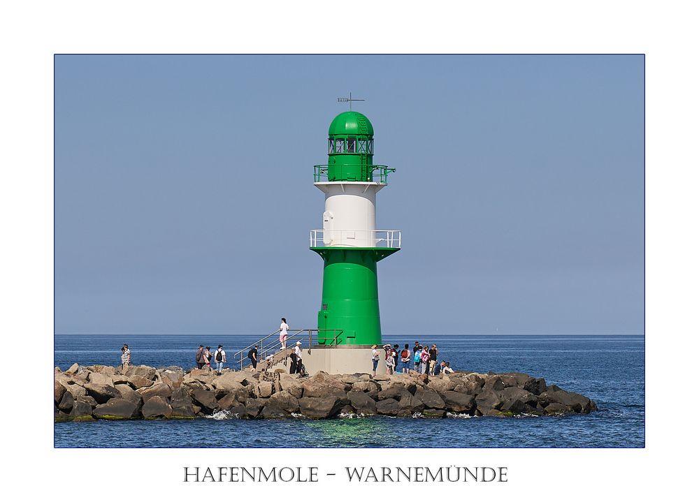 Hafenmole - Warnemünde