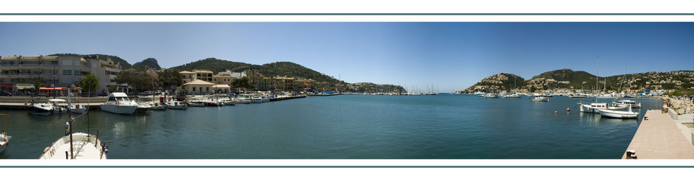 Hafenpanorama aus Port d´Andratx