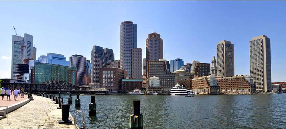 Hafenpanorama Boston