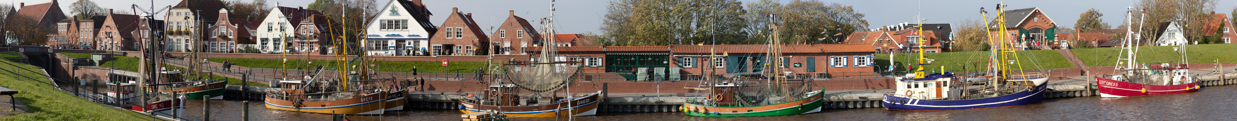 Hafenpanorama Greetsiel