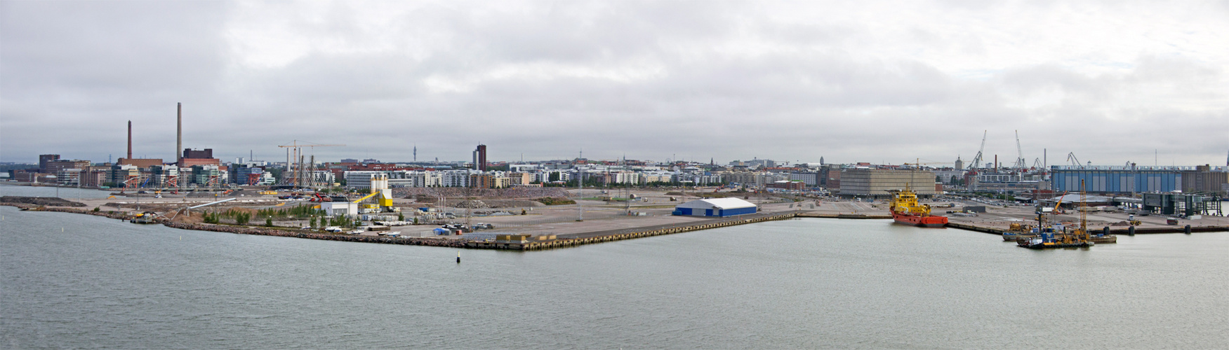 Hafenpanorama Helsingfors