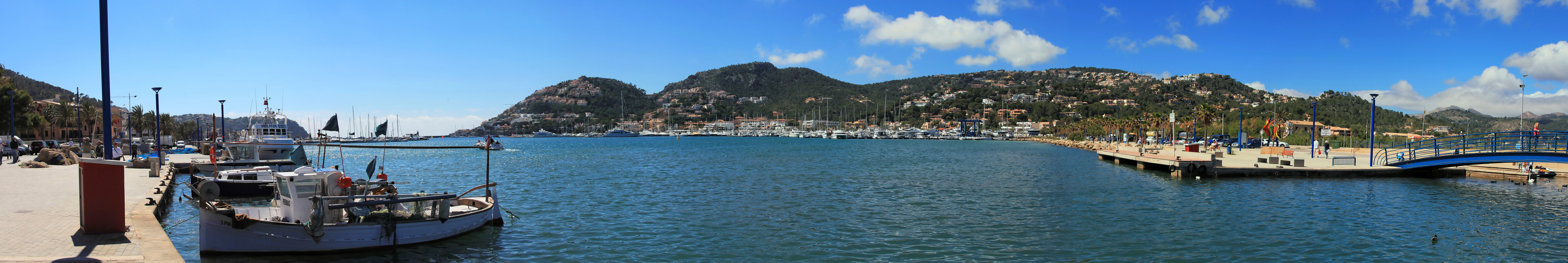 Hafenpanorama Port Andratx/Mallorca