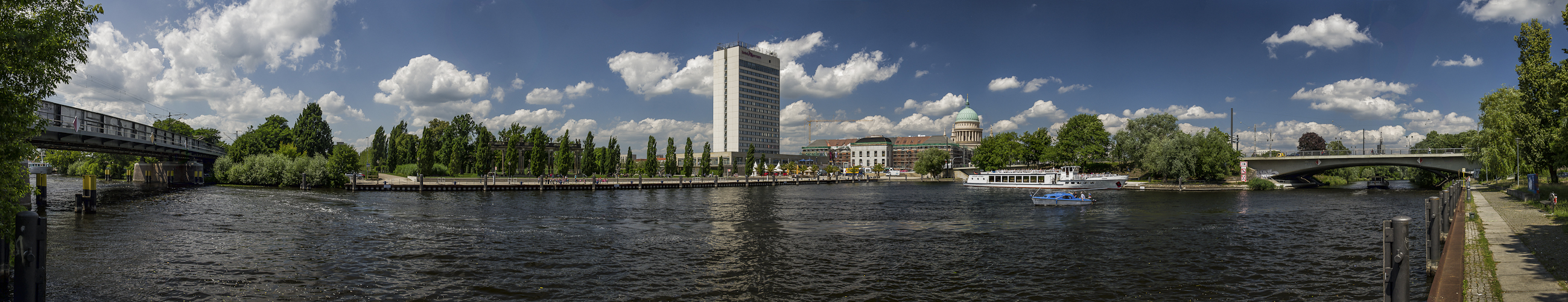 Hafenpanorama Potsdam - Sommer Edition