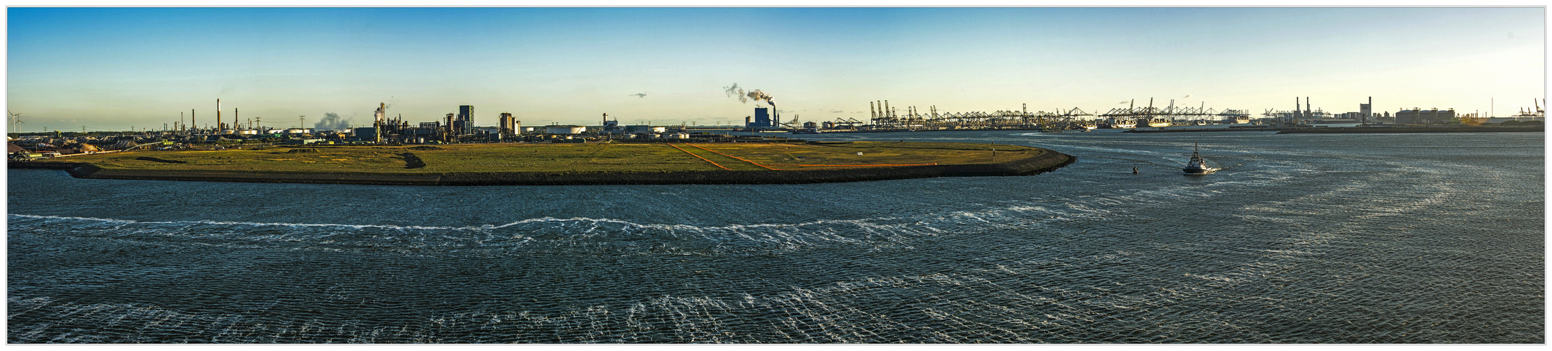 Hafenpanorama Rotterdam