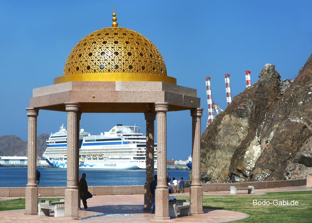 Hafenpromenade in Muscat