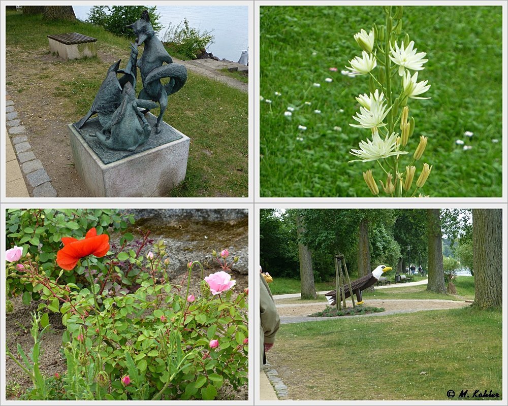 Hafenpromenade in Waren