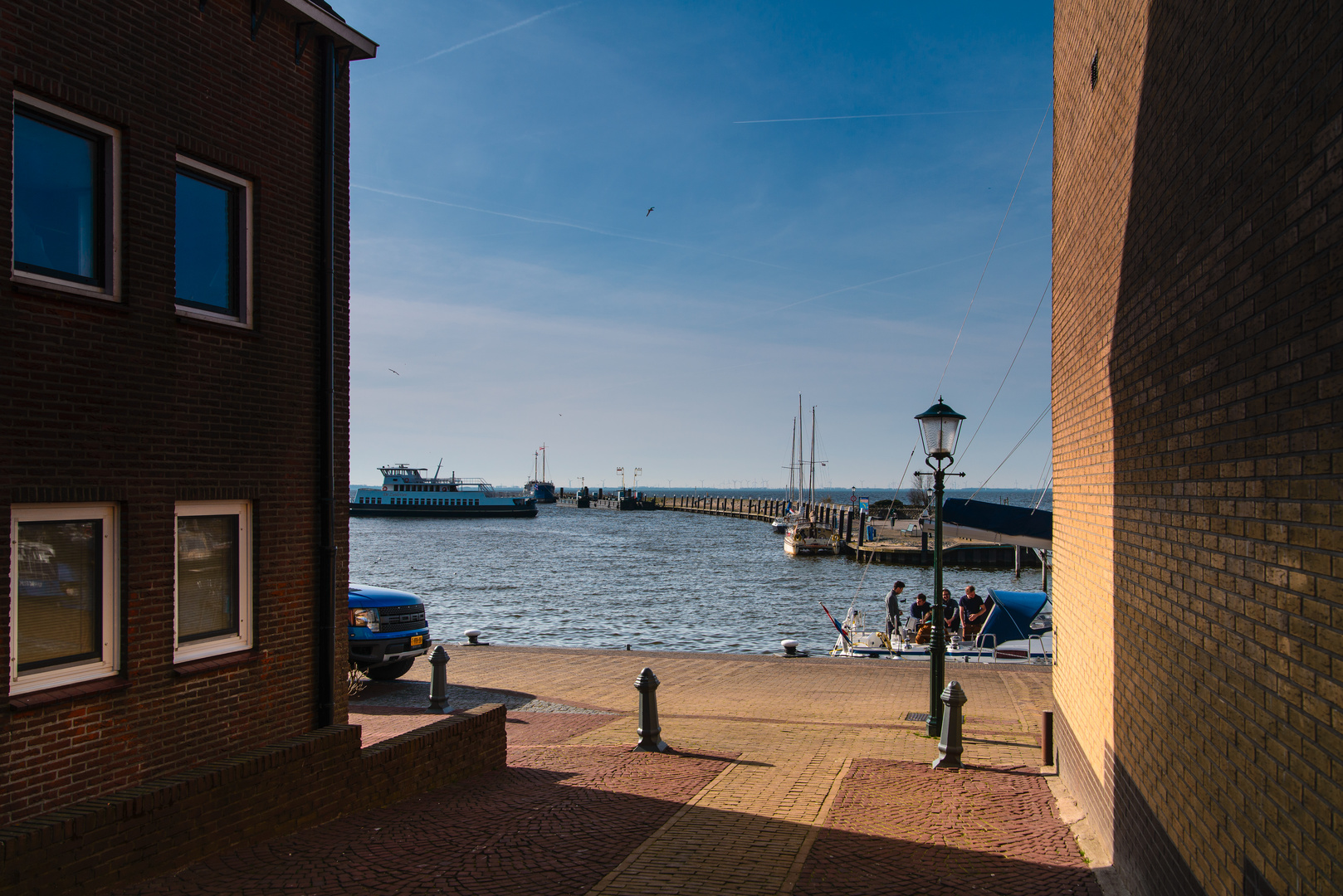 [ Hafenpromenade, Urk am Ijsselmeer ]