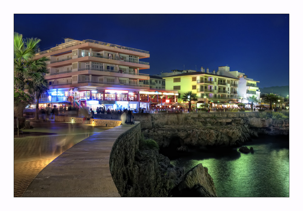 Hafenpromenade von Cala Rajada