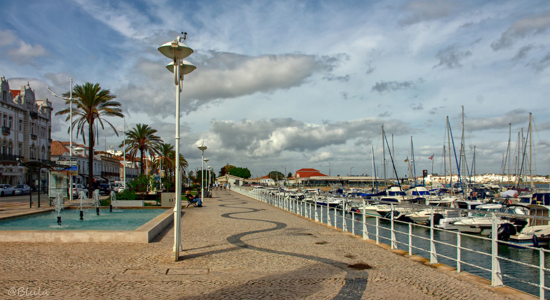 Hafenpromenade von Vila Real de Santo António