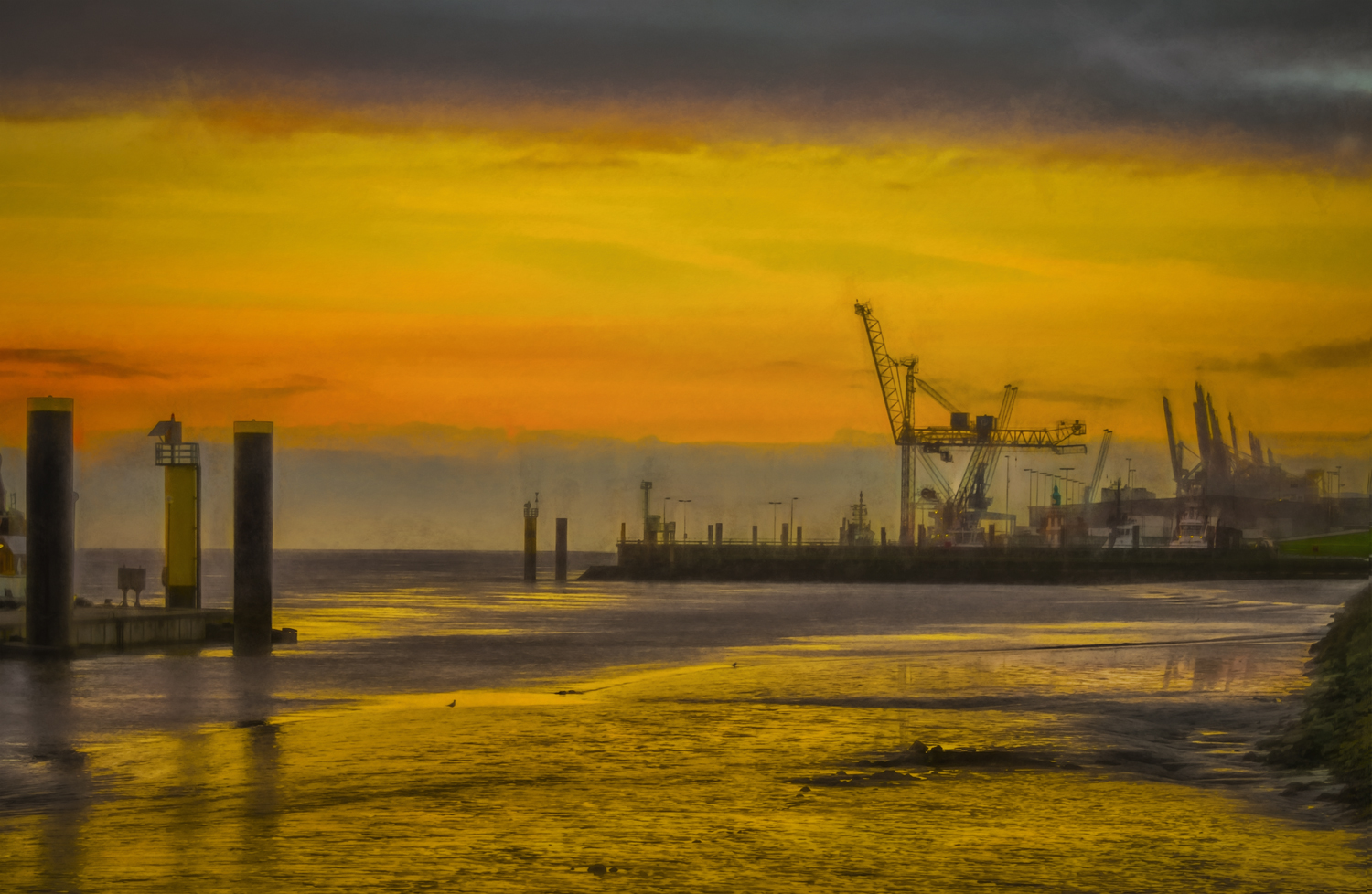 Hafenromantik, Containerterminal