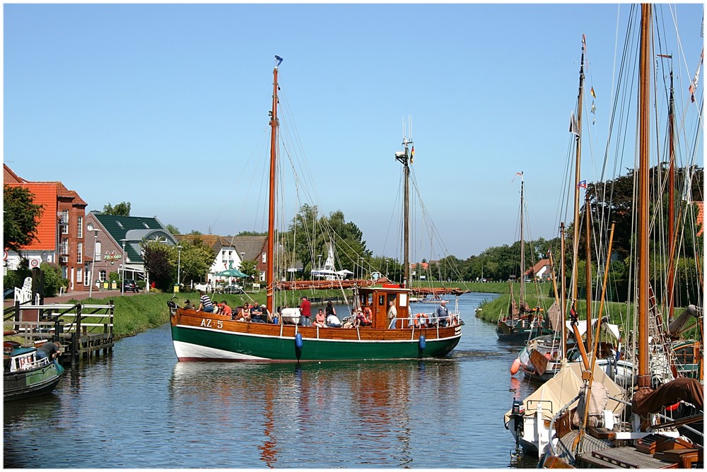 Hafenromantik in Carolinensiel