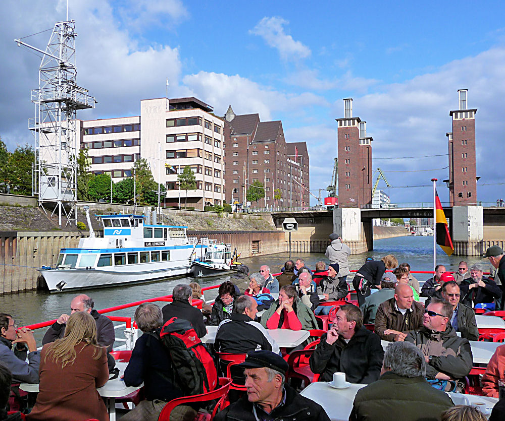 Hafenrundfahrt in Duisburg