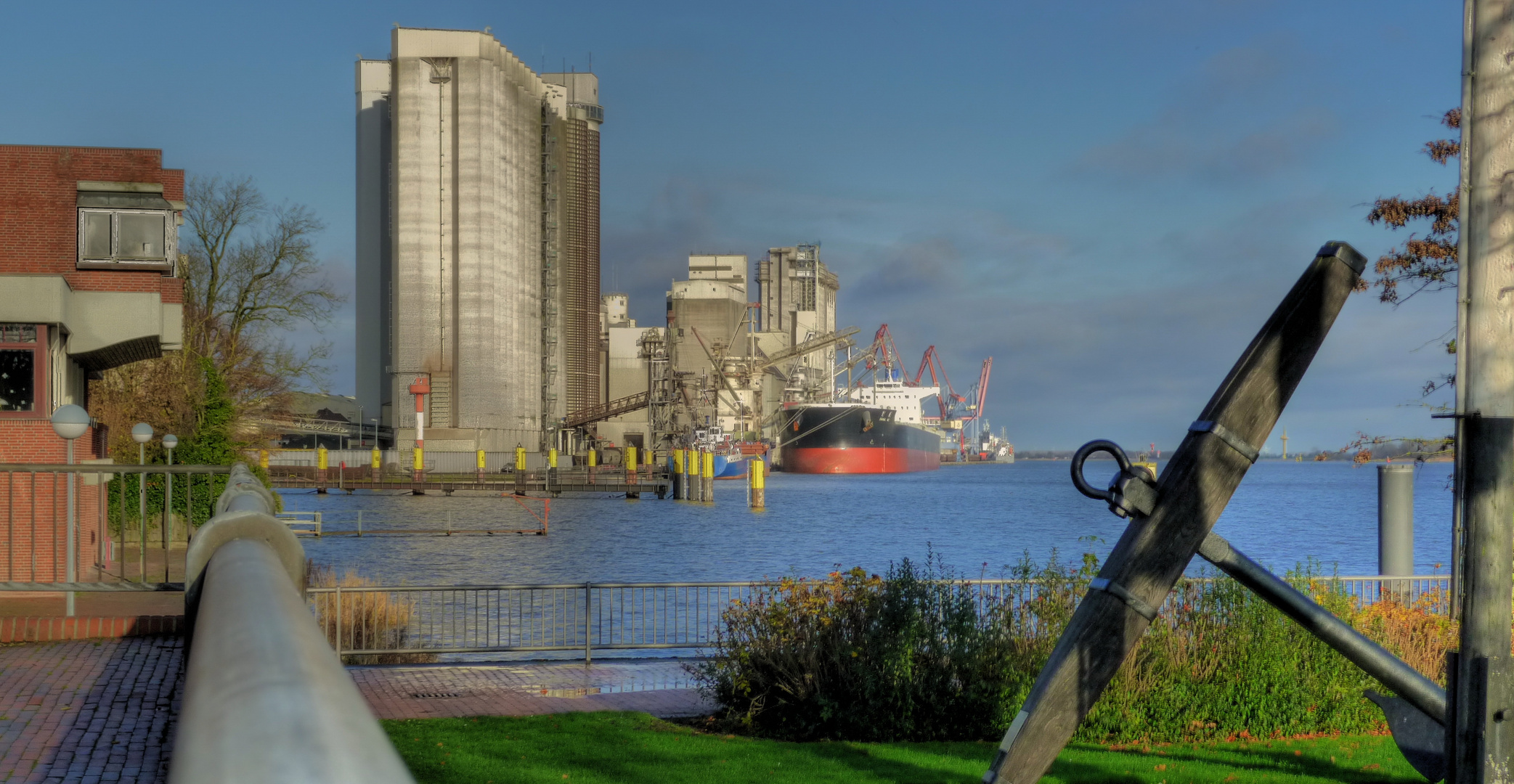 Hafensilos am Nordpier