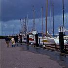 Hafenstimmung in Bensersiel 1980