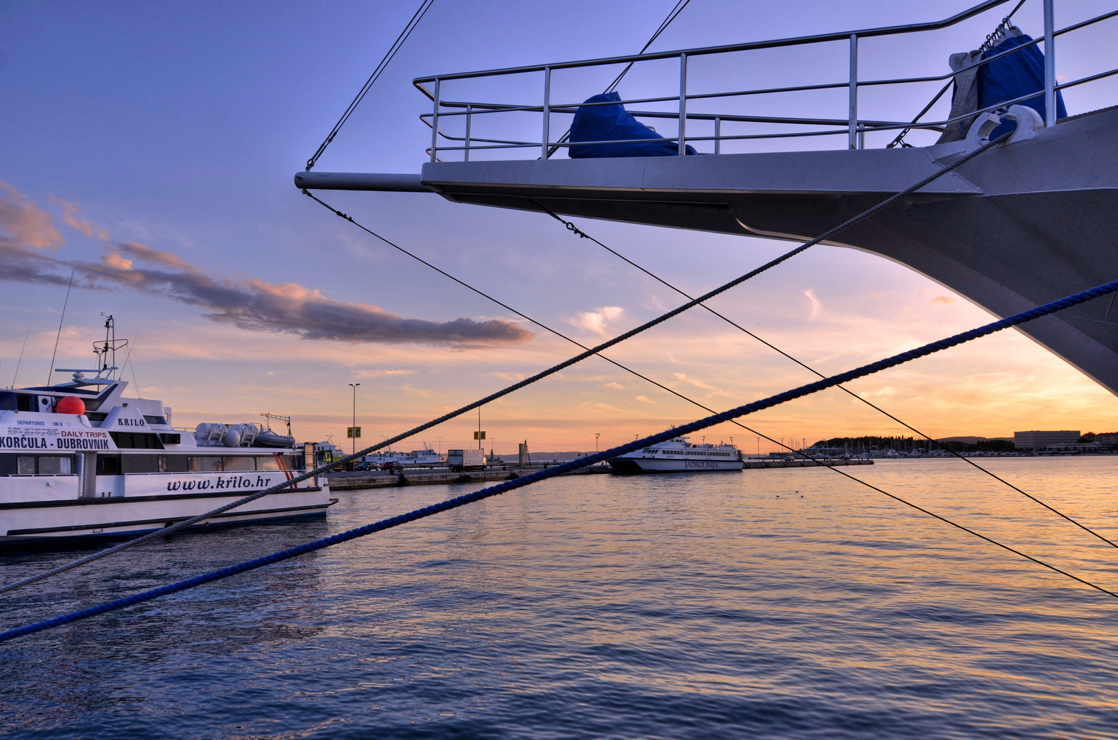 Hafenstimmung in Split