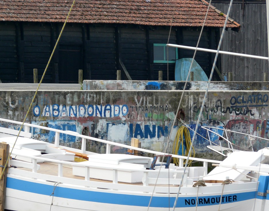 Hafenvariation in Blau - Le port en bleu