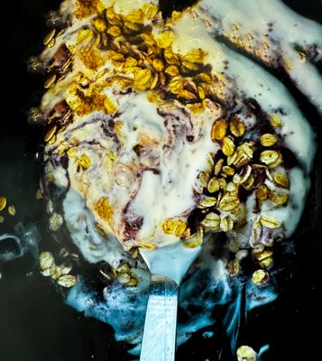 Haferflocken-Beeren-Mix