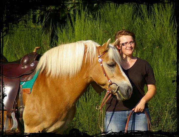 Haflinger-Stute Big Mona & Ich