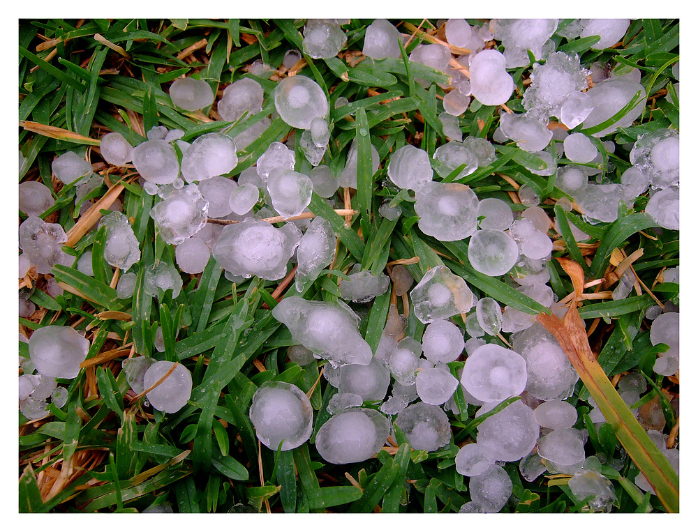 Hagel auf Rhodos