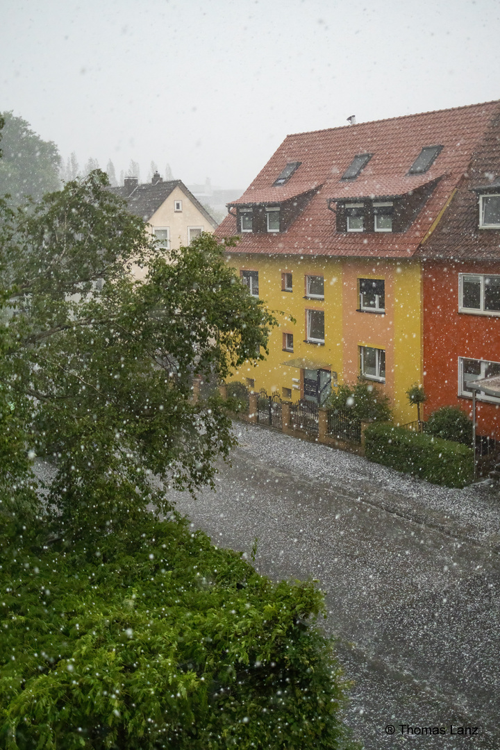 Hagel in Kassel