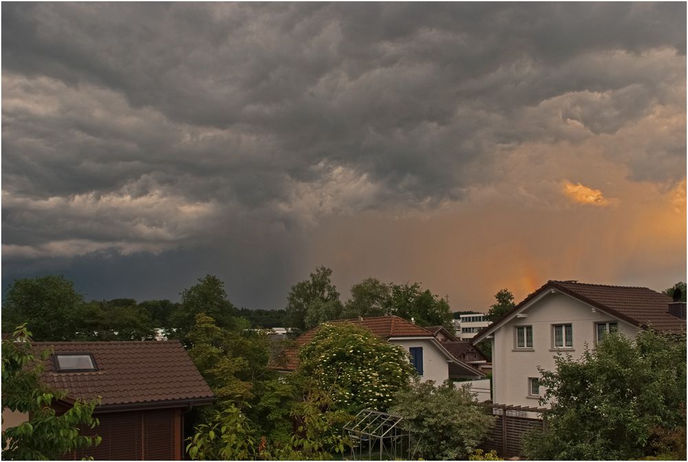 Hagel oder nur Gewitter?