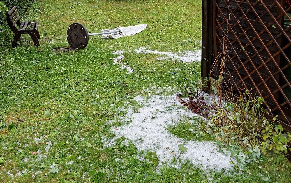 Hagelringe - ein normaler Sturm war das nicht!