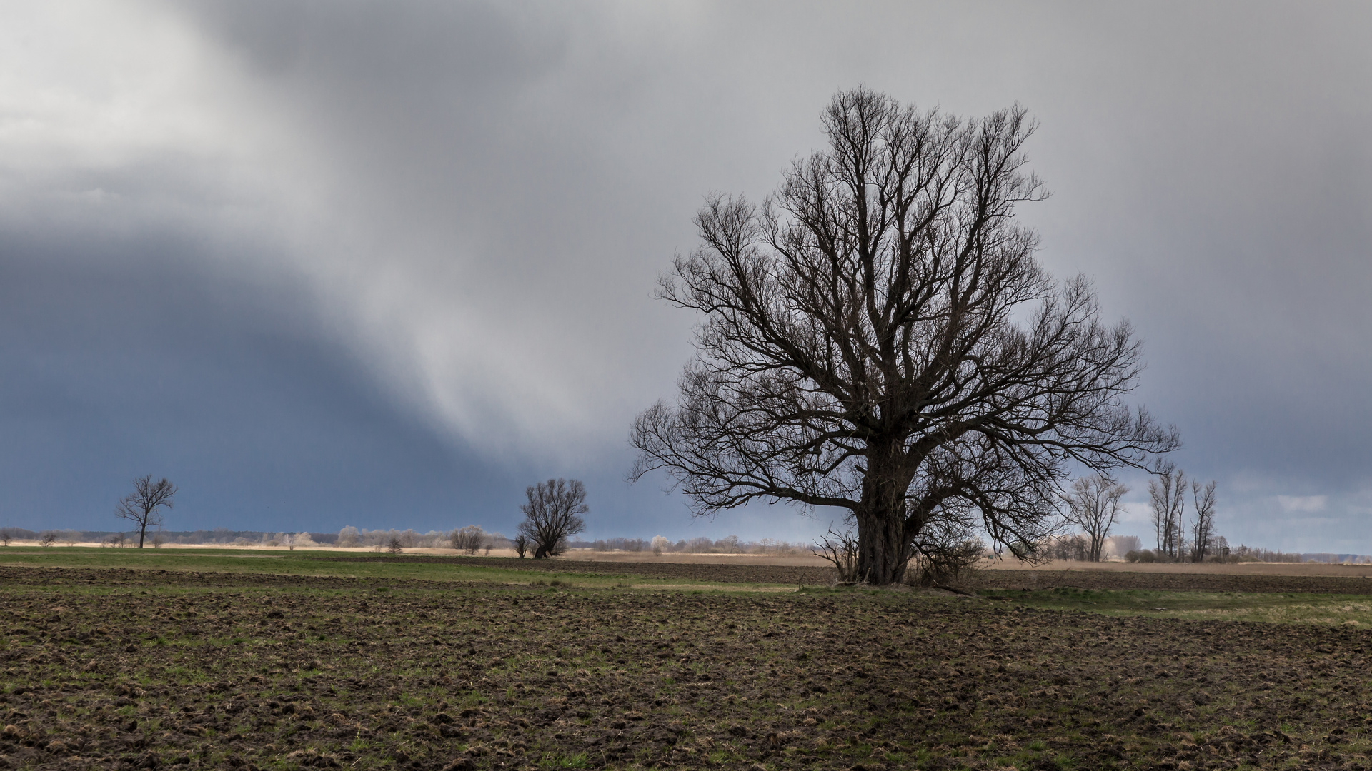 Hagelschauer am Streng