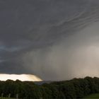 Hagelzelle über dem Bergischen Land