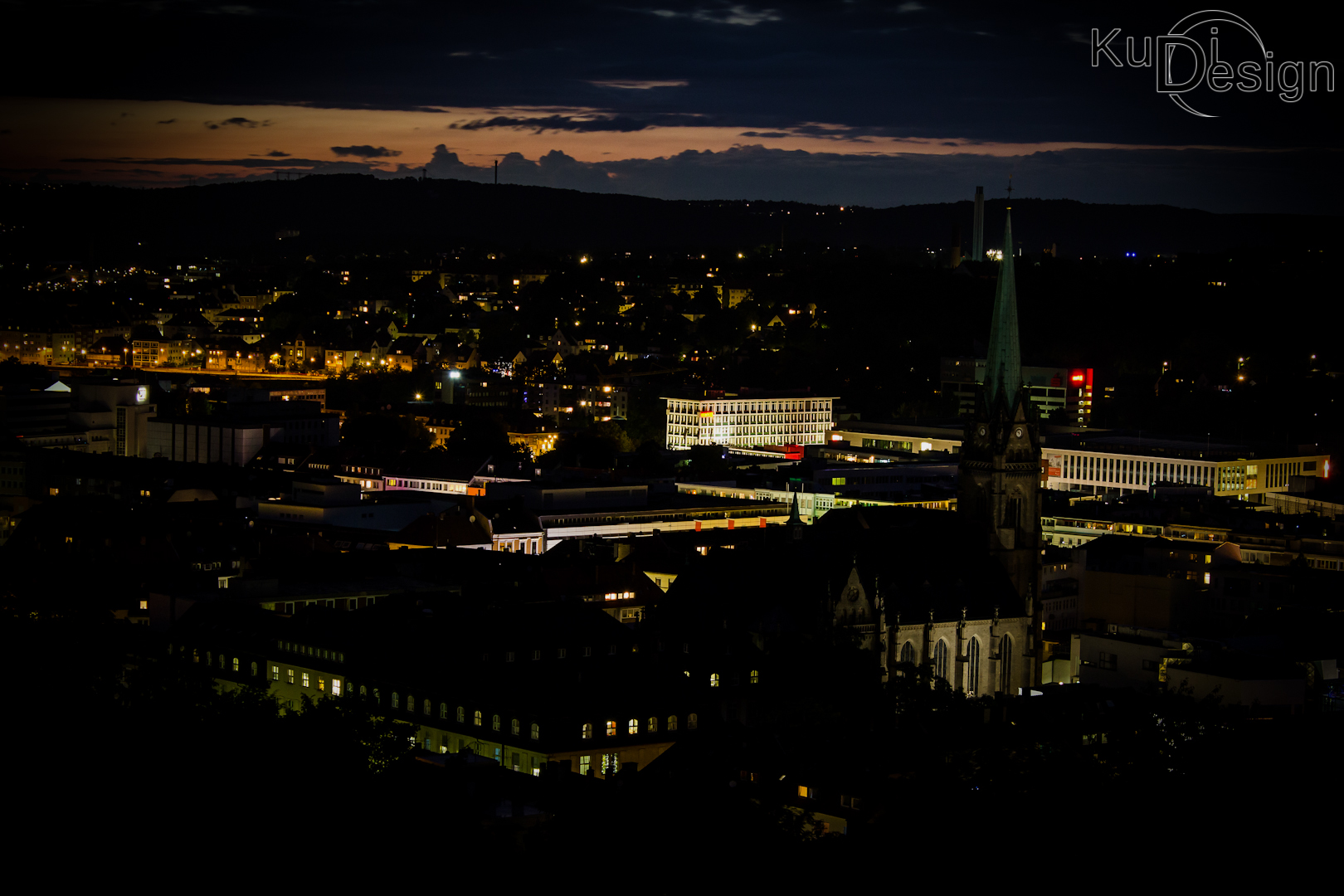 Hagen bei Nacht