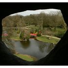 Hagenbecks Tierpark, Blick vom ehemaligen "Affenfelsen"