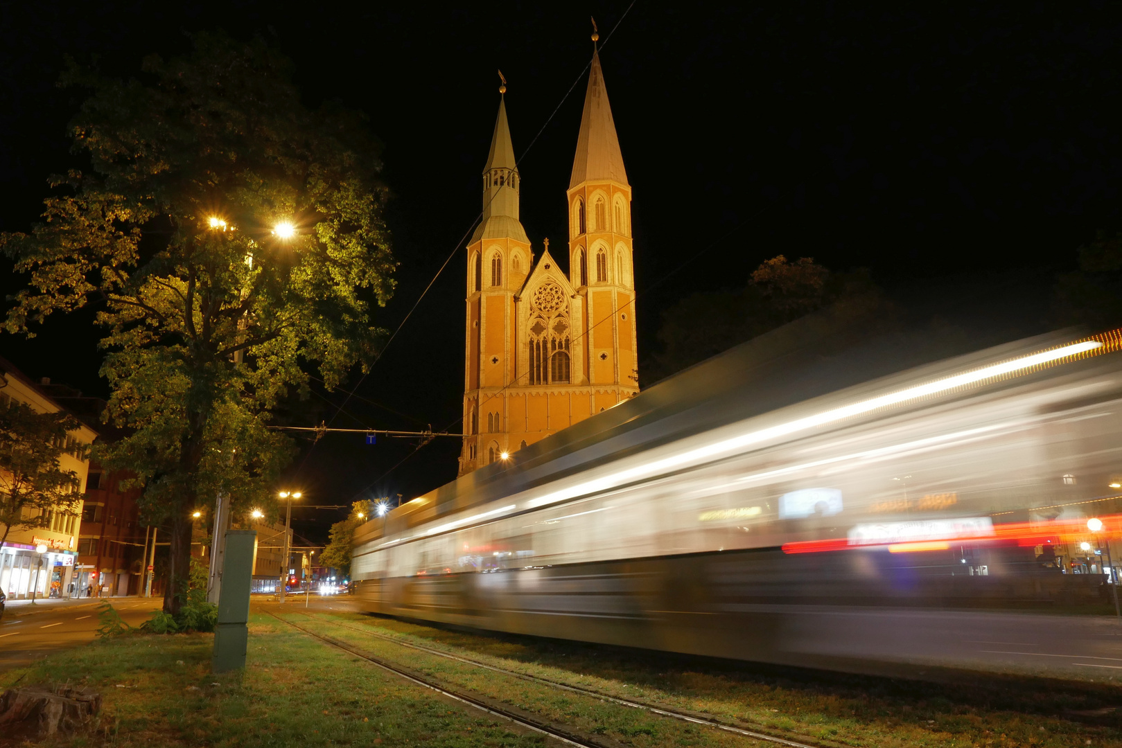 Hagenmarkt bei Nacht