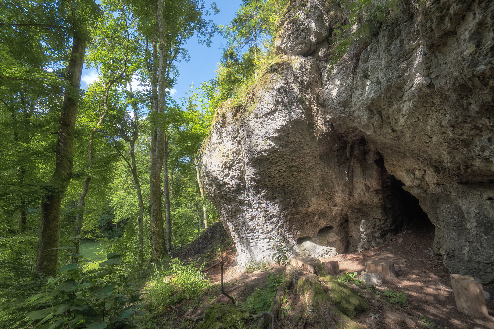 Haghöhle im Paradiestal