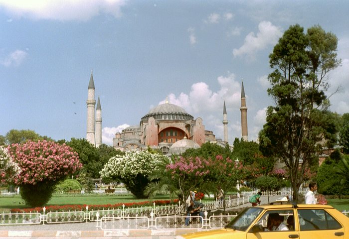 Hagia-Sofia-Moschee in Istanbul / Türkei
