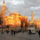 Hagia Sophia im Sonnenuntergang