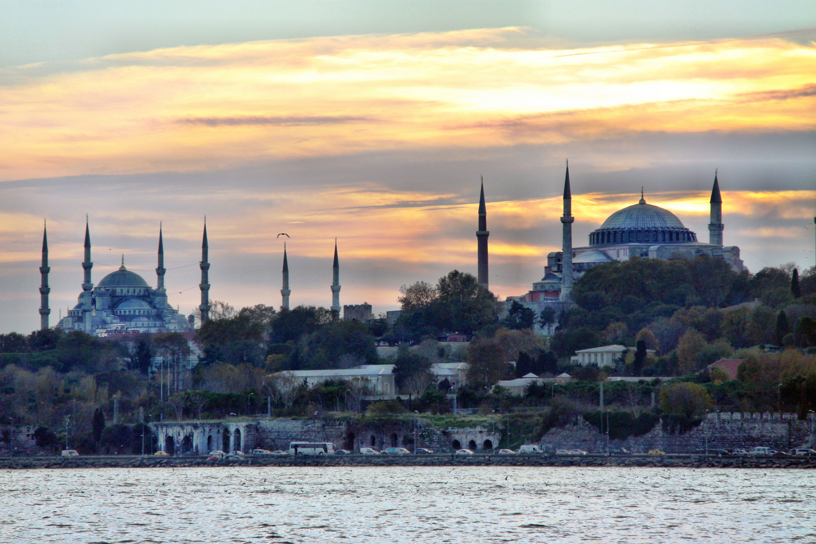 Hagia Sophia und Blaue Moschee Foto & Bild europe, turkey, istanbul Bilder auf